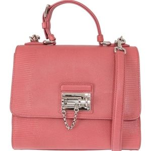 Dolce & Gabbana Pink Monica Leather Shoulder Satch